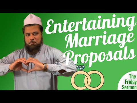 How to Entertain a Marriage Proposal