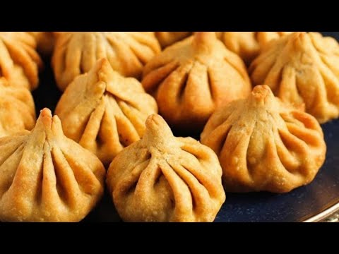 ट्रेडीशनल फ्राइड मोदक रेसिपी-तळणीचे मोदक | तळलेले मोदक | How to make Madak | Traditional Fried Modak