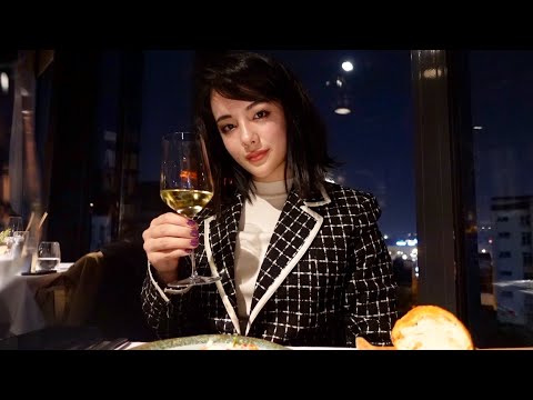 dining in a super fancy restaurant with my mom VLOG✨