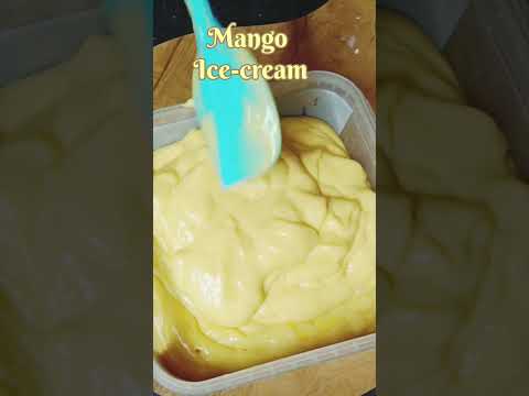 Mango ice-cream  |Summer special | @Homestylecooking2848