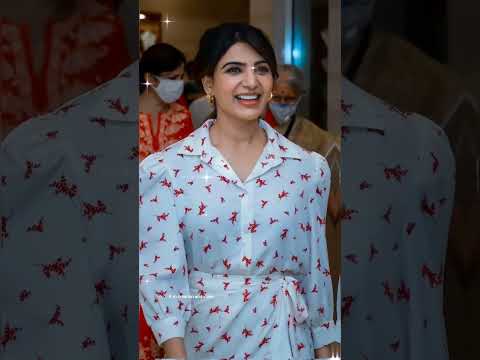 #shorts Samantha akkineni Hd video 💖 #viral || Full screen what's up status #samantha #deepeshzo #s