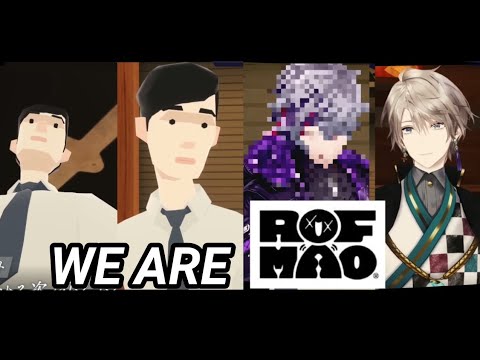 Titan ?! Weird Voices ?! ROFMAO Transformation battle | ROF-MAO juku /Nijisanji (eng sub)