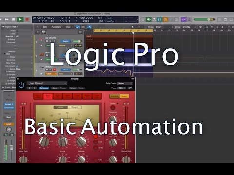 Logic Pro - Basic Automation Tutorial