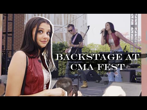 Lanie Gardner- Backstage at CMA Fest 2023 (Hard Rock Stage)