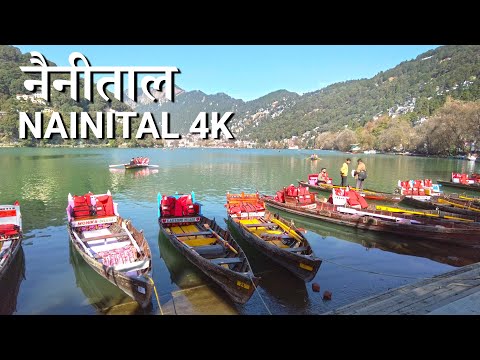 NAINITAL, Uttarakhand Walking Tour 🇮🇳 - Mall Road, Lakeside Vibes & Mountain Charm - INDIA 4K HDR