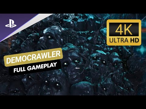 🎮👾Democrawler (Cinematic 4K Horror) | SPACE Boss Battle | Stellar Blade | PS5 | Full Gameplay