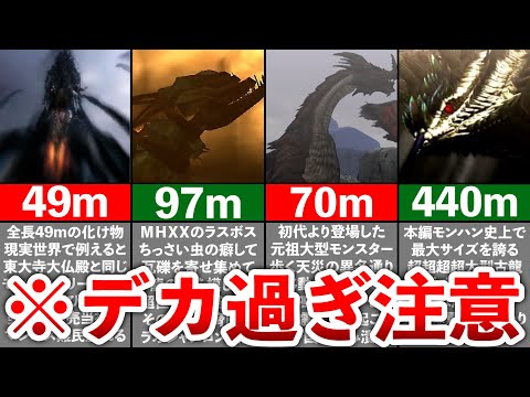 【歴代モンハン】規格外過ぎるドデカモンスターTOP10