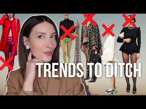 10 Fashion Trends 2024 Parisian will Never Wear - what not to wear this season