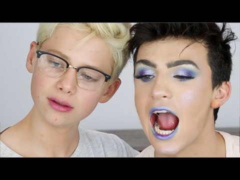 DOING MY BOYFRIENDS MAKEUP!