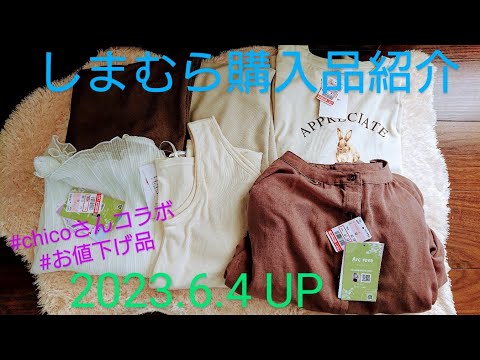 【Haul】しまむら購入品紹介＊2023.6.4/chicoさんコラボ/お値下げ品