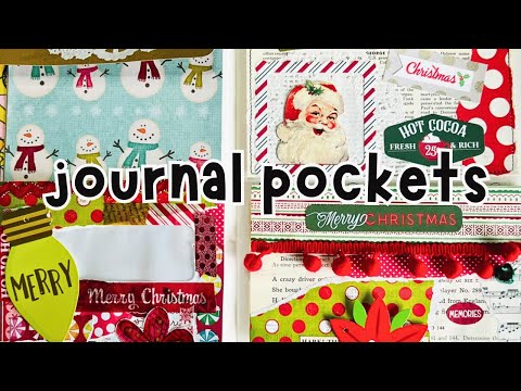 EASY DIY Junk Journal Pockets | Beginner Friendly | Part 2