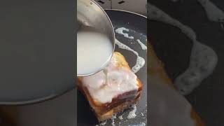 Crunchy Caramel Toast || Sweet Toast || 1 mint recipe || Easy snack || #shorts