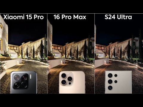 Xiaomi 15 Pro vs iPhone 16 Pro Max vs Samsung Galaxy S24 Ultra Camera Test Comparison