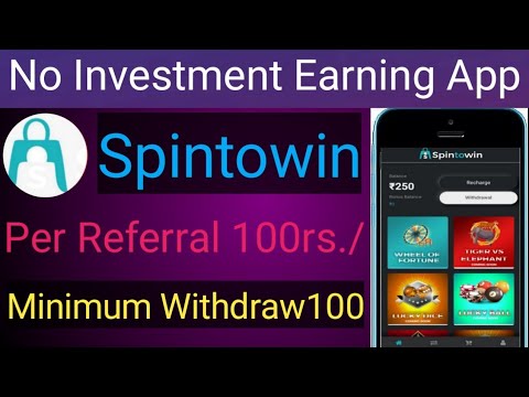 🔥Spintowin App Payment Proof | Spintowin App Real or fake Full Details | Today New Earning App |