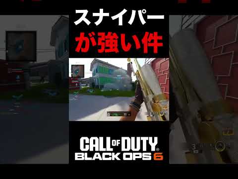 【COD:BO6】BO6スナイパーおすすめカスタムが強い件についてww【実況切り抜き】