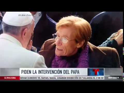 Video: Ruega al Papa por su hijo condenado a muerte