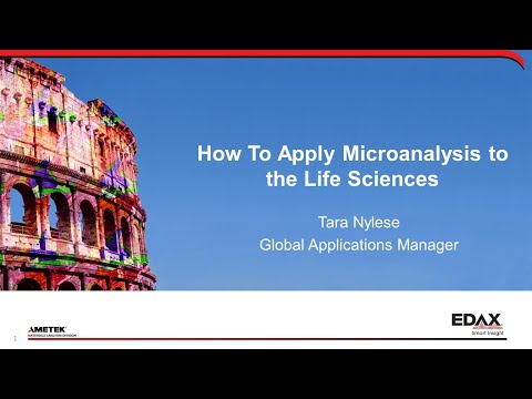 How to Apply Microanalysis to the Life Sciences