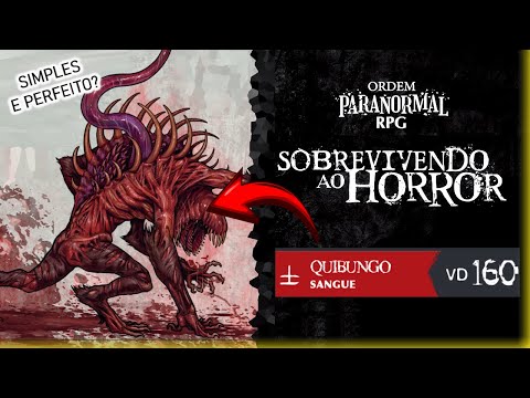 Ficha da QUIBUNGO(Analise!) ORDEM PARANORMAL: SOBREVIVENDO AO HORROR!