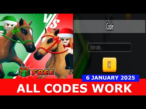 *ALL CODES* Ultimate Horse Race [ Xmas🎅] ROBLOX | JANUARY 6, 2025