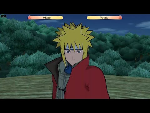 Naruto GNT Special Netplay 30 - Sage Mode Naruto vs 4th Hokage Minato