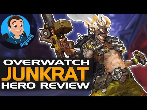 Overwatch Junkrat Review. Overwatch Hero Guide Junkrat gameplay!