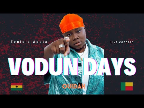 Teni Concert at Vodun days in Benin