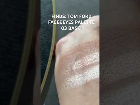 Tom Ford face palette: 03 Bask! Not knew but never old. #promua #tomford #luxurymakeup #tutorials