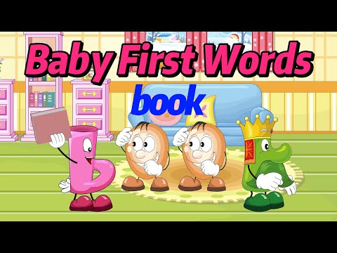 Baby First Words | Learn “BOOK” with Fun Songs & Stories for Toddlers  | Fun Songs For Toddlers