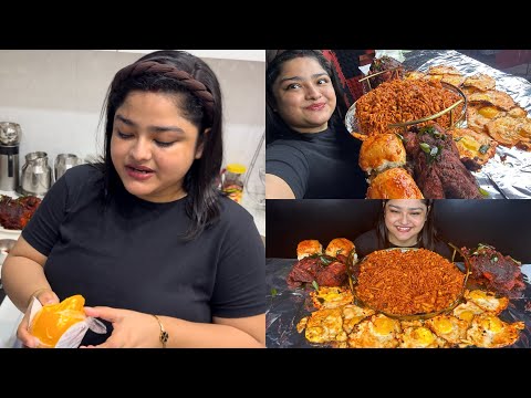 BEHIND THE SCENES OF MADDYEATS MUKBANG, WHOLE FRIED CHICKEN RECIPE, VIRAL CHILLI OIL EGGS RECIPE