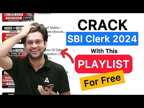 SBI CLERK Playlist 2024-25 | SBI Clerk Best Free  Playlist of Maths | Viral Maths By Navneet Tiwari