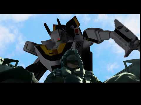 【プラモ動画】マクロスVF-1Jバトロイドバルキリーに乗ってみた