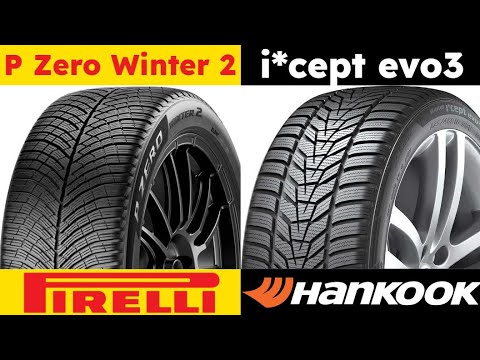 Pirelli P Zero Winter 2 vs Hankook Winter i cept evo3