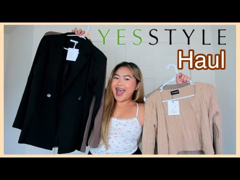 YEESTYLE FALL CLOTHING HAUL 2021