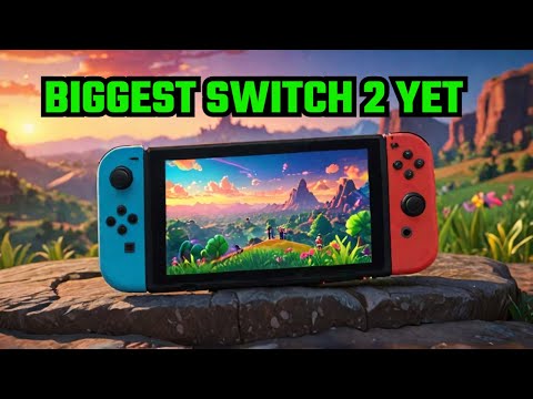 Nintendo Switch 2 Confirmed the operating system Leak Almost appeared! New BIGGER Switch 2 Renders!