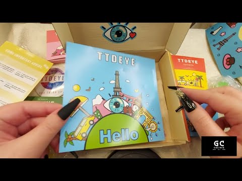 UNBOXING VIDEO GIFT FROM TTDEYE -ASMR #ttdeye #unboxing #gift #asmr