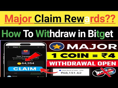 Major Claim Rewards Airdrop Token || Major Token claim || Major New Update || Major Token Withdrawal