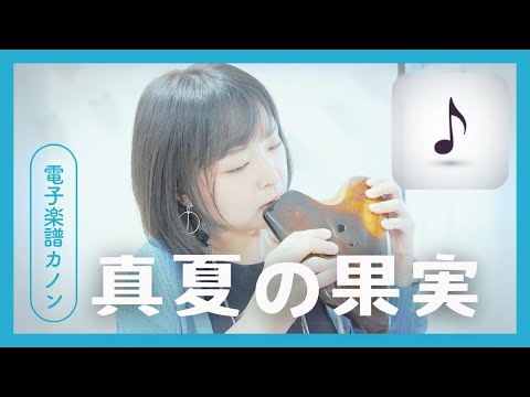 【オカリナ】真夏の果実/サザンオールスターズ【カノン】【電子楽譜】