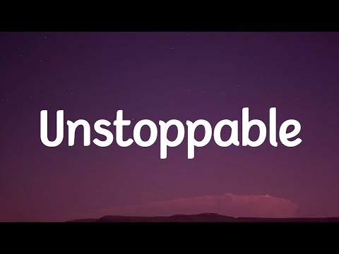 Sia - Unstoppable (lyrics) trending song