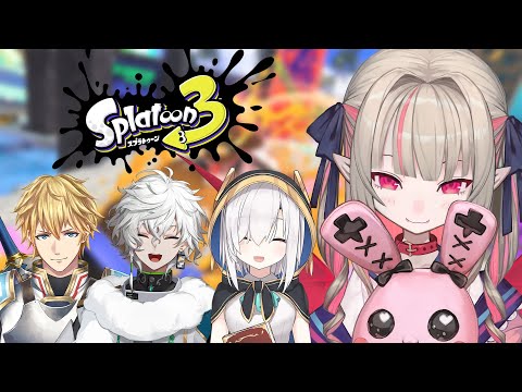 〖スプラトゥーン3〗フルパ ガチマッチ  ゲソっ!?ᔦꙬᔨ〖にじさんじ￤魔界ノりりむ〗