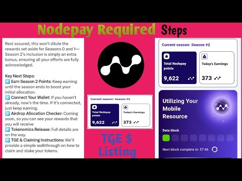 Nodepay Airdrop Update | Nodepay Airdrop Tge | Nodepay Listing🔥