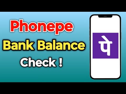 How To Check Bank Balance By Using Phonepe App || Music Tech | 2025