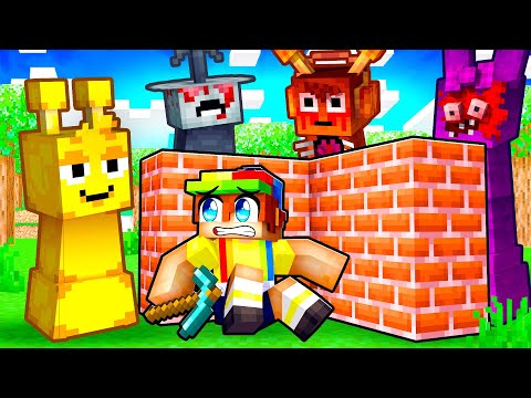 SPRUNKI Build To Survive In Minecraft!