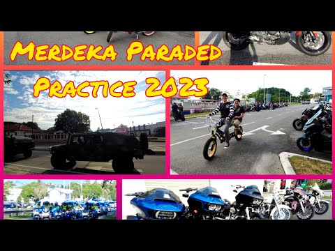 Merdeka Paraded Practice 27/8/2023