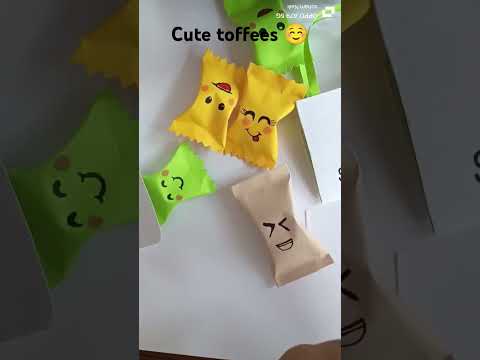 cute toffees ☺️ #subscribetomychannel #trending #song waste paper toffees rapper