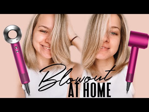 AT HOME BLOW OUT.. how to master it from a hairstylist - Kayley Melissa