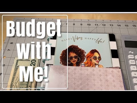 BUDGET WITH ME - WEEKLY PAYCHECK TO PAYCHECK SYSTEM | Inconsistent Income Week