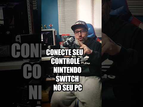 Conecte seu controle do Nintendo Switch em seu  PC