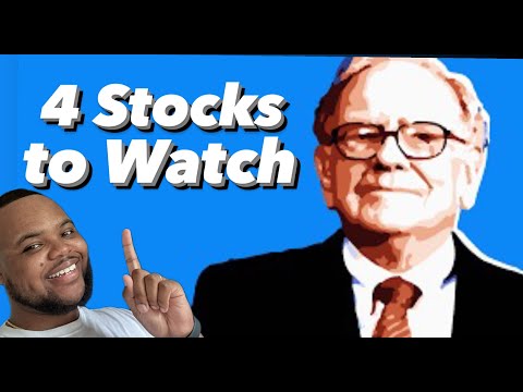 4 Warren Buffett Stocks to Watch Right Now | Top 4 Warren Buffett Stocks to Watch | Warren Buffett