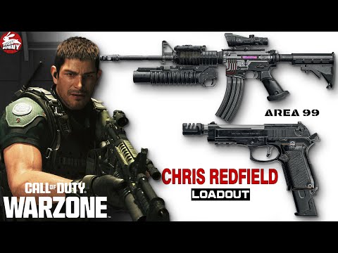 CHRIS REDFIELD INSPIRED LOADOUT (RESIDENT EVIL) | COD WARZONE AREA 99