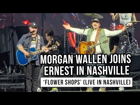 Morgan Wallen Joins Ernest For 'Flower Shops' In Nashville (11.26.24)